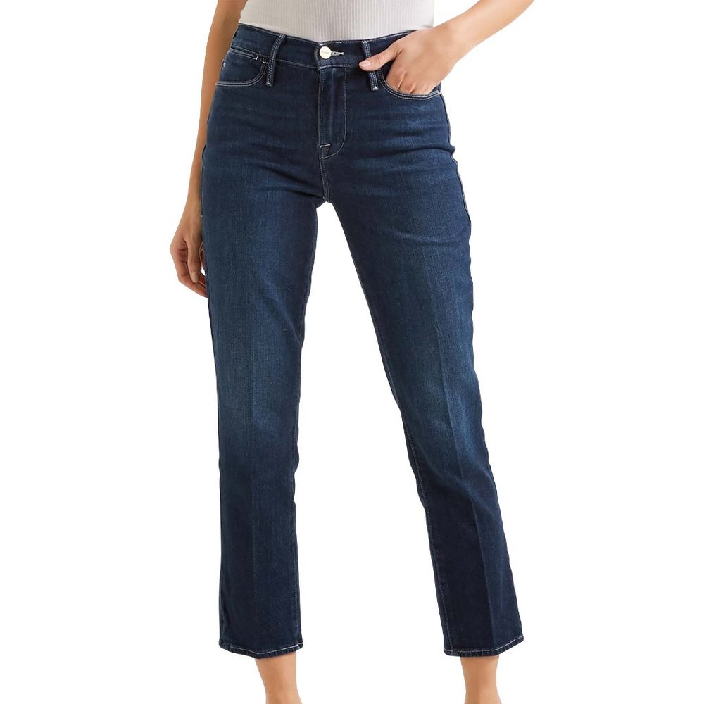 NWT! Frame Le High Straight, Emmanuelle Jeans
